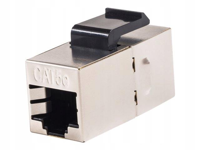 Łącznik przewodów RJ45-RJ45, kat. 5e STP Netrack
