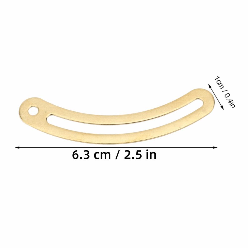 20PCS Gold Recurved Lid Stay Hinges Copper Curved Support Hinge Wooden Boxes