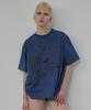 Dieomaidieo Plant Graphic T-Shirt (Blue)