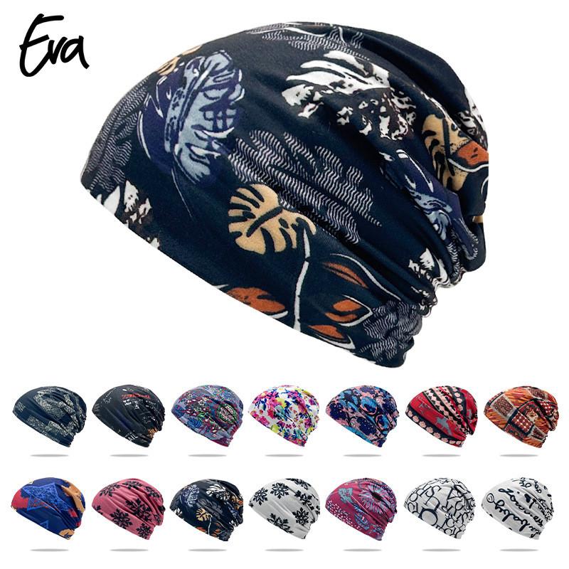 Letter Print Women Hat Double Layer Pullover Breathable Windproof Cap Artistic