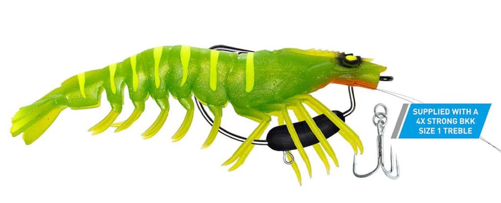 Chasebaits Flick Prawn King Heavy 180 Mm 71 Grams Sinking Lure 08 (6239)