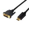 DisplayPort To DVI Cable 3m LogiLink - 1080p, Full HD, Gold-Plated Connectors