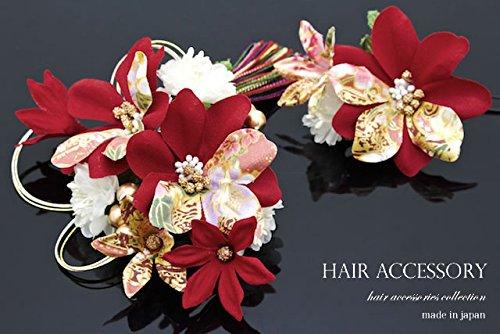 Hair Coming of Age Graduation Dark Mizuhiki Graduation Hair Hair Made In Japan (Soubien) Ornament, Ceremony, Ceremony, 2-Piece Set, Red, Red, Purple,