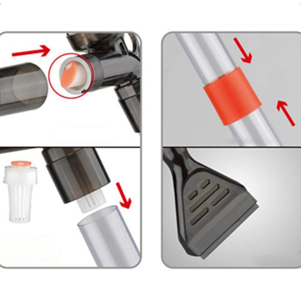Removable Aquarium Gravel Cleaner Semi-automatic Water Flow Sand Cleaner  Changing Water