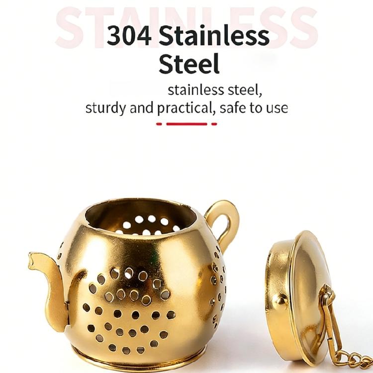 Versatile Teapot Feature Lid And Integrated Tea Filter Strainer 304 Nonrust Steel For Any Occasion Easy Cleaning