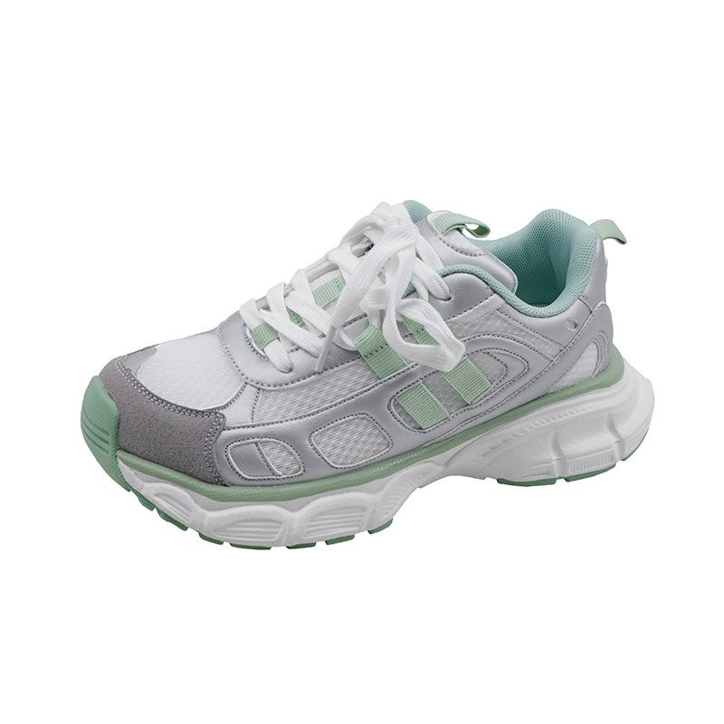 

Женская обувь в стиле колледжа, модные кроссовки для бега, популярная спортивная обувь для молодежи, модные кроссовки папины кроссовки 36