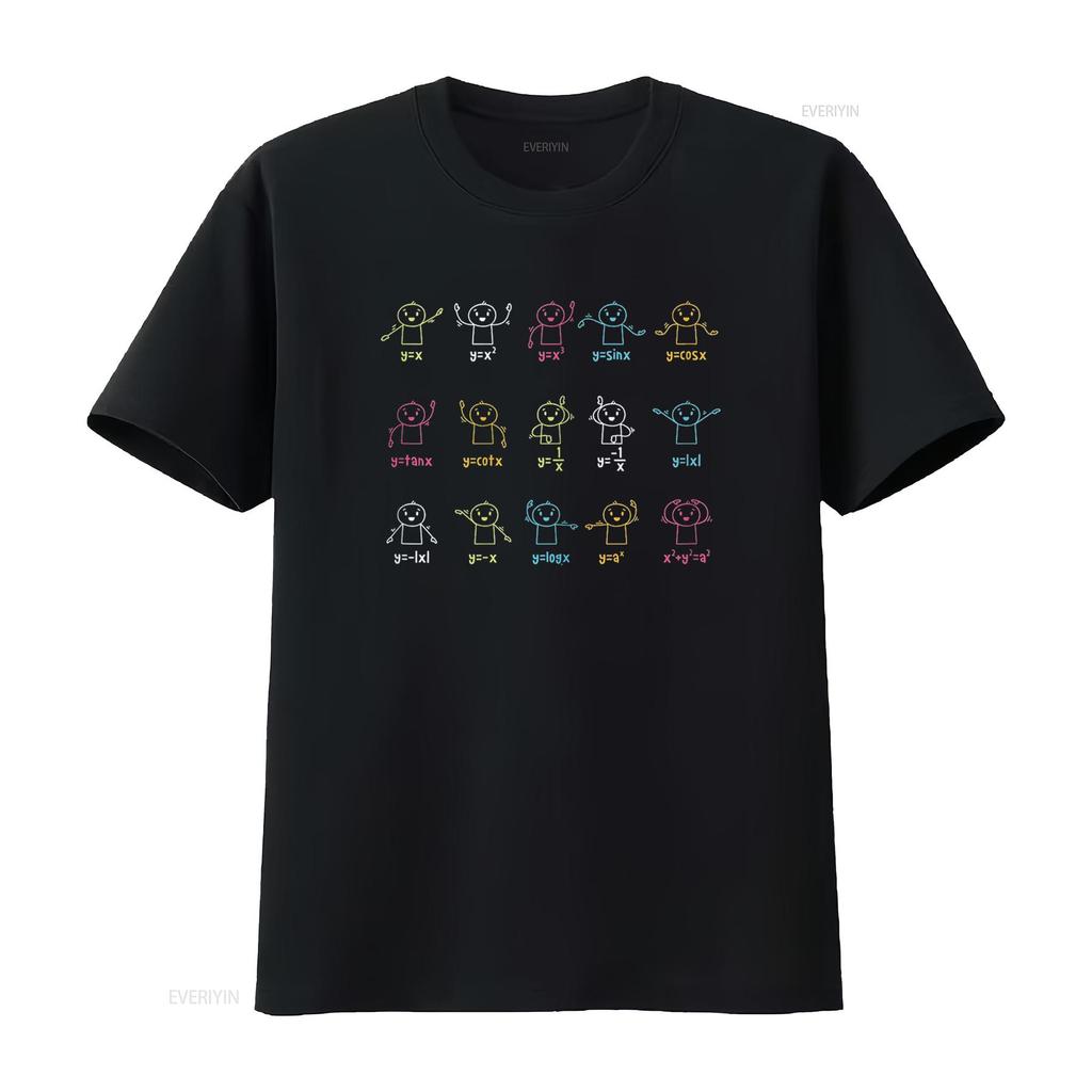 Algebra Dance Funny Graph Figures Math Equation Teacher T Shirt vintage Washed Slightly Stretched homme streetwear Unisex