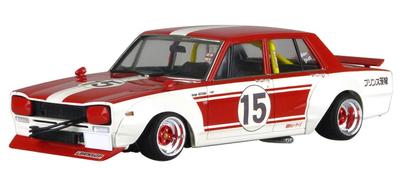 Aoshima Bunka Kyozaisha Liberty Walk Series Shakotan Koyaji Offiziell lizenziertes Nissan Skyline Hakosuka 4Dr Plastikmodell 1/24 No.SP