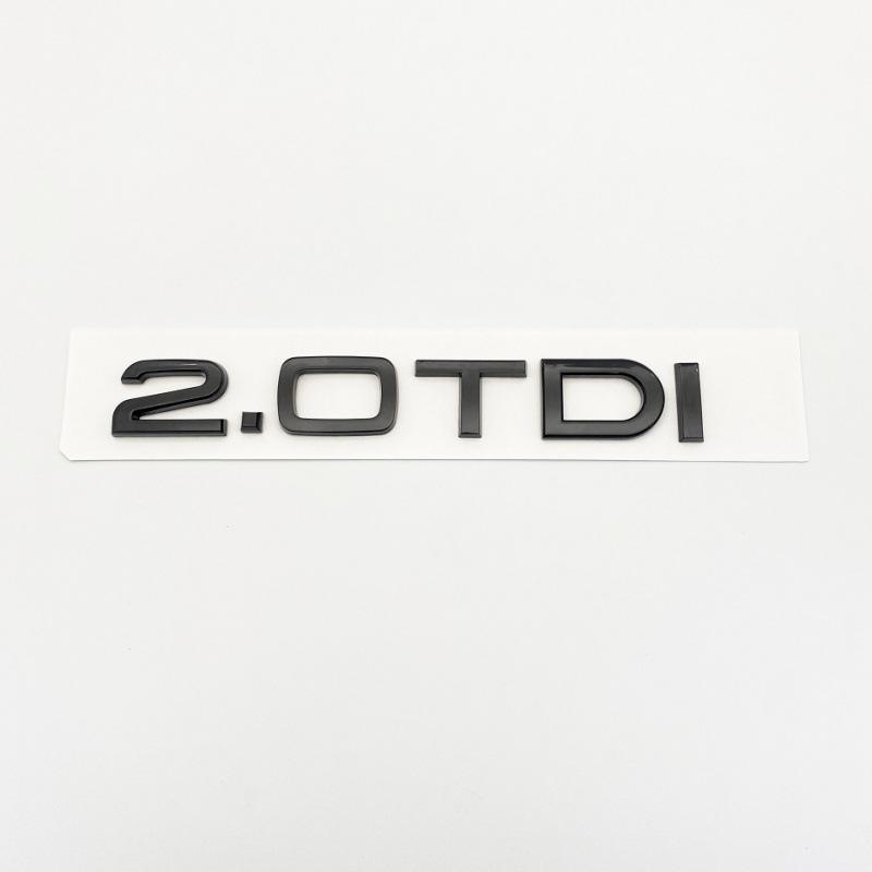 Suitable for 1zjdr TDI logo, English tail label, modified displacement label, 2.0TDI 3.0TDI car sticker decoration sticker zjdr1