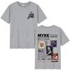 Rapper Myke Towers Graphic T-shirts Men Women Clothing Fashion Hip Hop Oversized T Shirt Unisex Cotton Short Sleeve T-shirt Tops
