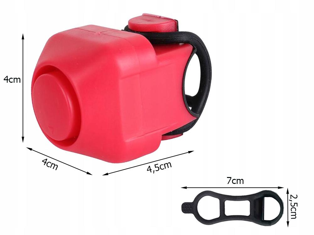Bicycle Bell A08 Red (240) Gab_A