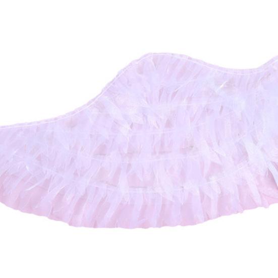 LED Light Up Angle Wing Elastic Strap Glowing Adults Butterflies Wing Kids Fairy Colorful Luminous Wing Stage