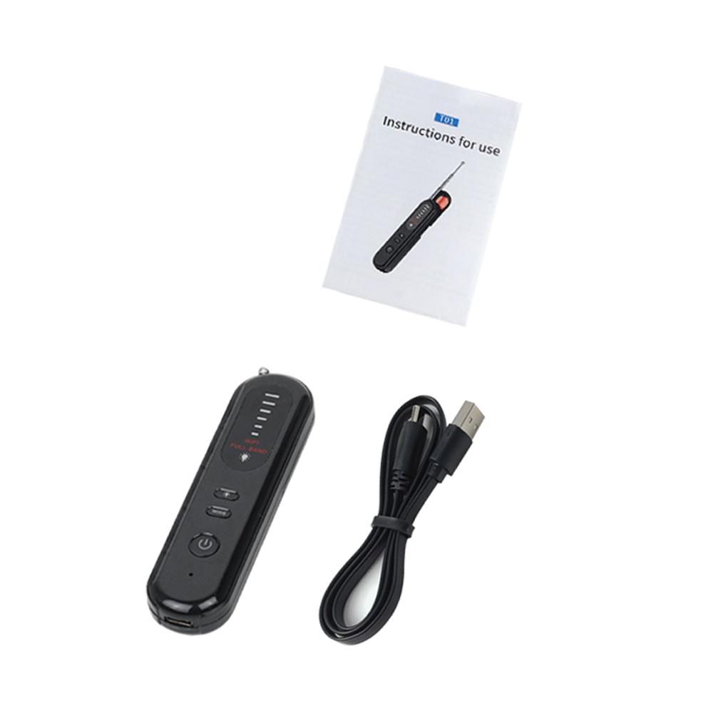 Detector de Câmera Sinal RF Inteligente Rastreador GPS Scanner Sensibilidade Ajustável Portátil Anti-furto