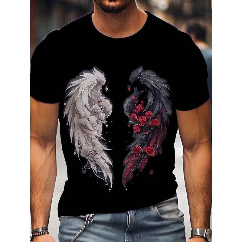 Colorful Flowers Pineapple Graphic T Shirt For Men Snake Skull 3D Printed Tees Summer Short Sleeve Tops Loose O-Neck T-Shirts