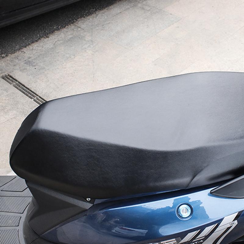 Motorcycle Seat Cover Wear-Resistant Leather Universal Scooter ATV Seat Cover Waterproof Scratch-proof Protector
