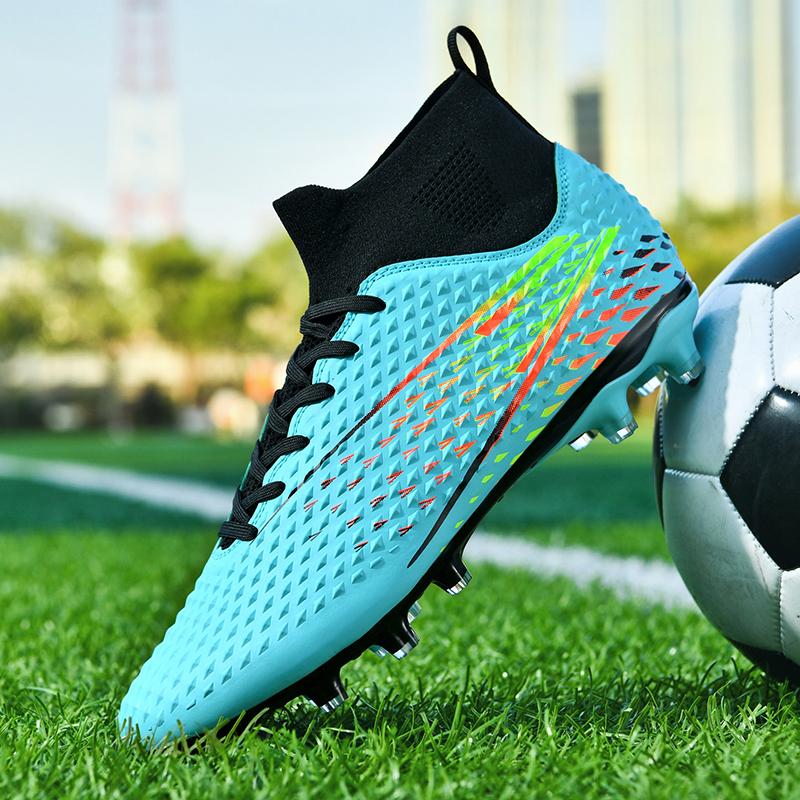 Unisex Fußballschuhe Outdoor/Indoor Jungen Mädchen Fußballschuh Professionelle Futsal Fußballtraining Turnschuhe