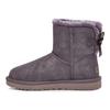 Mini Bailey Bow Ii Shimmer Forrado com Lã Roxo Feminino 1112533-NHT