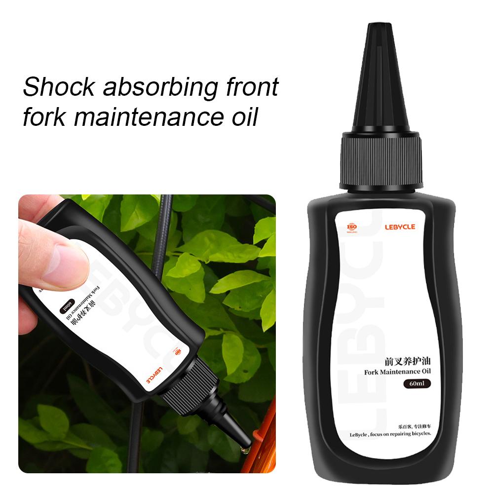 60ml Front And Rear Shock Absorber Silicone Oil Long-Lasting Bike Oil Bicycle Suspension Oil for Mountain Bike Forks and Shocks