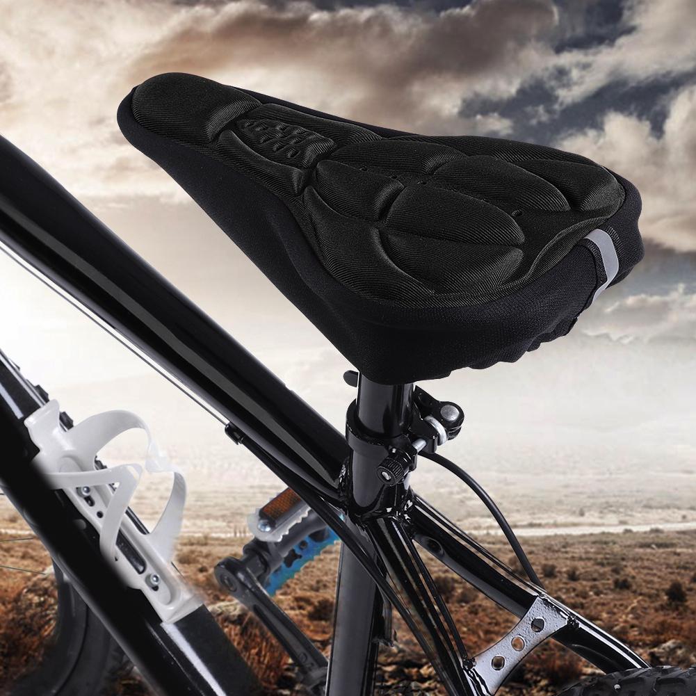 Ultralight 3D Mountain Bicycle Road Bike Breathable Soft Seat Saddle Cover Accessory