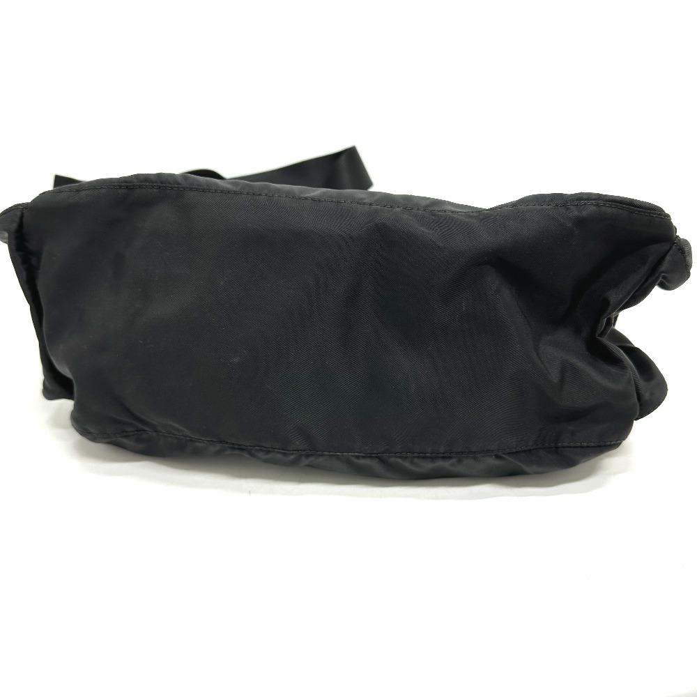 PRADA BT426T Shoulder Bag Shoulder Bag Shoulder Bag Nylon Black/SilverHardware