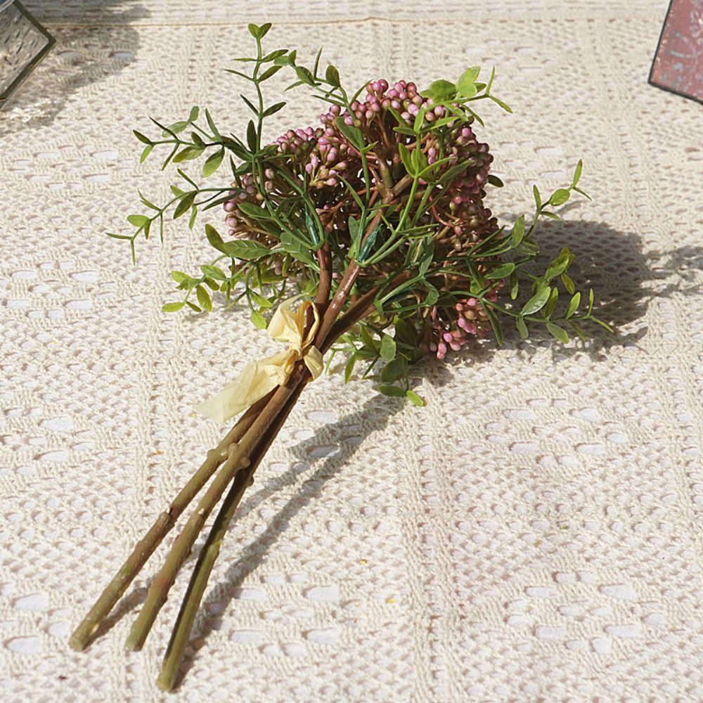 Handmade Simulation Flowers Realistic Fake Flower Artificial Clove Plant Birthday Gift