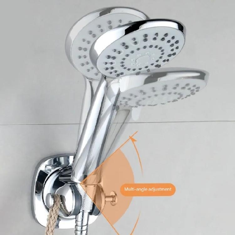 Supporti per soffione doccia Senza foratura Forte adesivo Regolabile in altezza Fissaggio a parete per bagno Staffe in ABS