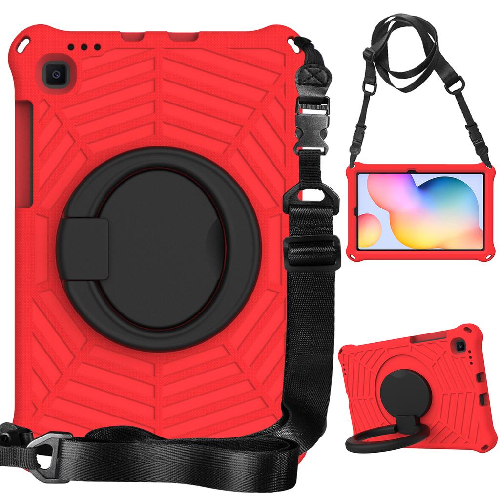 Rotating Case For Samsung Tab S6 Lite SM-P620 625 610 613 A8 10.5 SM-X200 205 207 A7 10.4 T500 S6 S5e A 1.0 T510 EVA Stand Cover