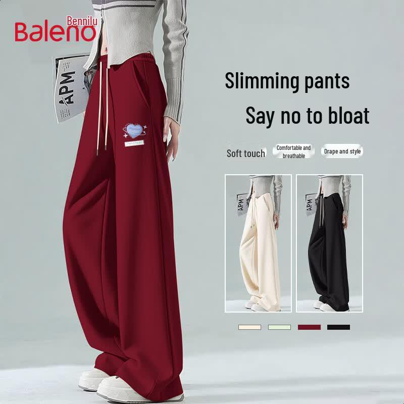 Baleno Loose Fit Wide-Leg Sweatpants