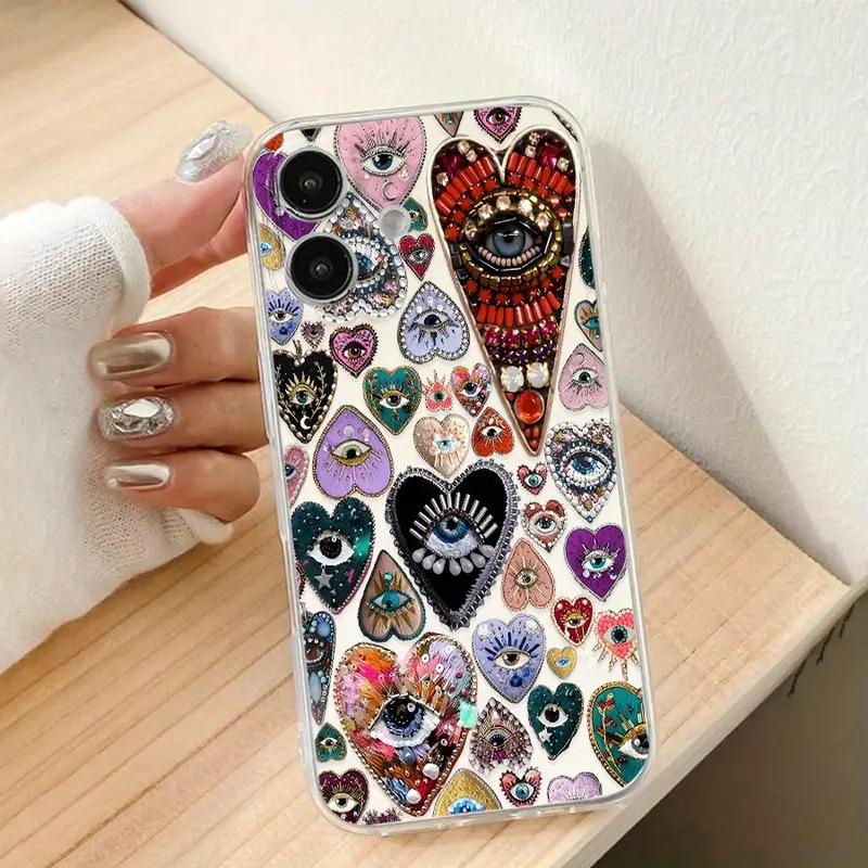 Teufelsauge iPhone17 All-inclusive 16e Handyhülle Apple 15promax14/13pro transparent Luft
