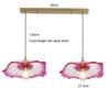 French Restaurant Chandelier American Garden Simple Coffee shop Light Luxury Senior Sense of Complex Creative Lotus PendantLamp