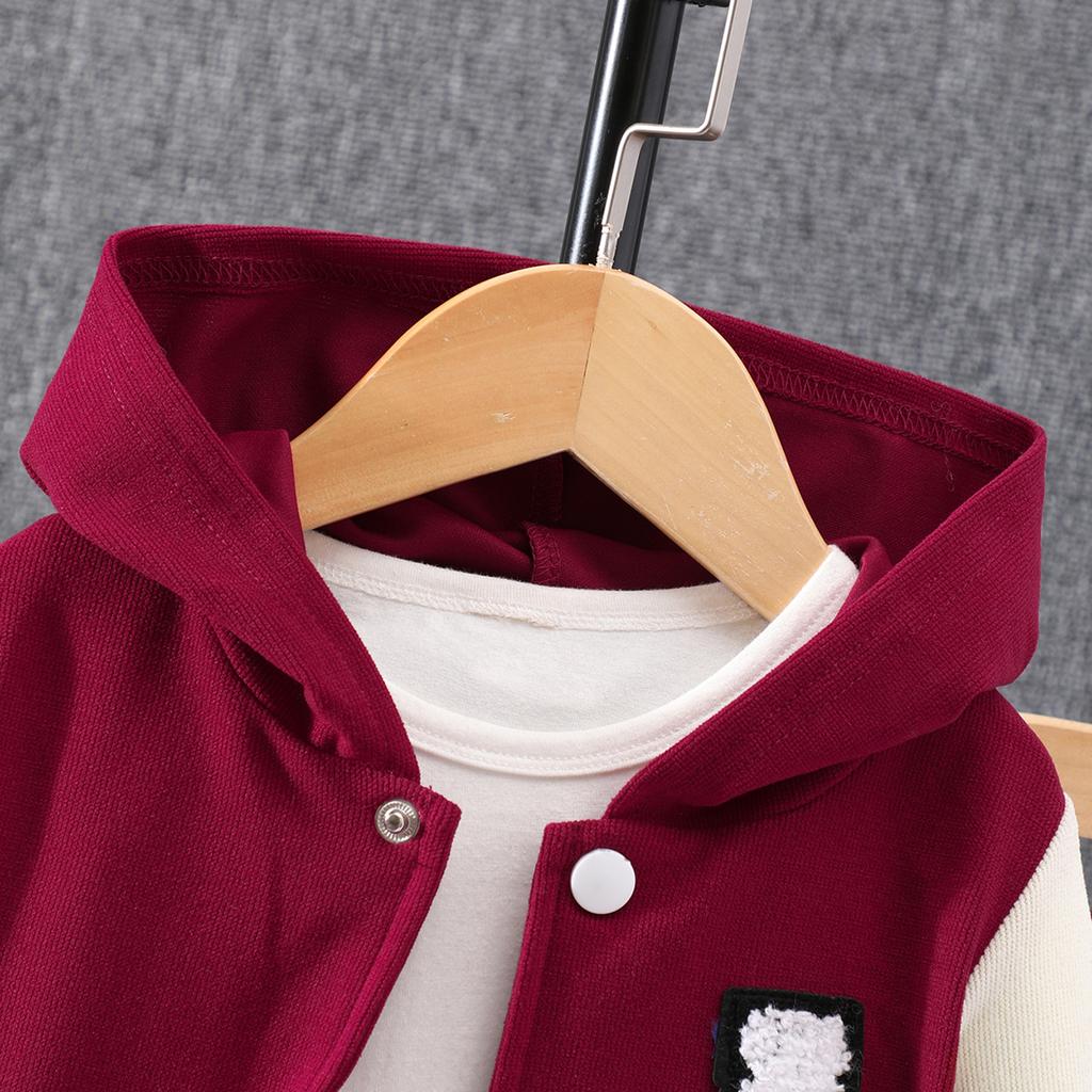 Children Sweatshirt Sets Autumn Girls Long Sleeved Hooded Jacket and Trousers Suit Tracksuit for Girl