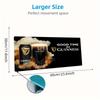 Guinness Harp Logo Large Desk Mat, Black Base Non Slip Gaming Mouse Pad for Home Office Desktop
