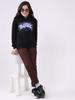 MONTE CARLO Girl Regular Fit Black Sweatshirt