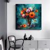 5d DIY Diamond Painting Cross Stitch Oil Painting Flower Vase Diamond Embroidery Mosaic Full Round Drill Home Decor Arts