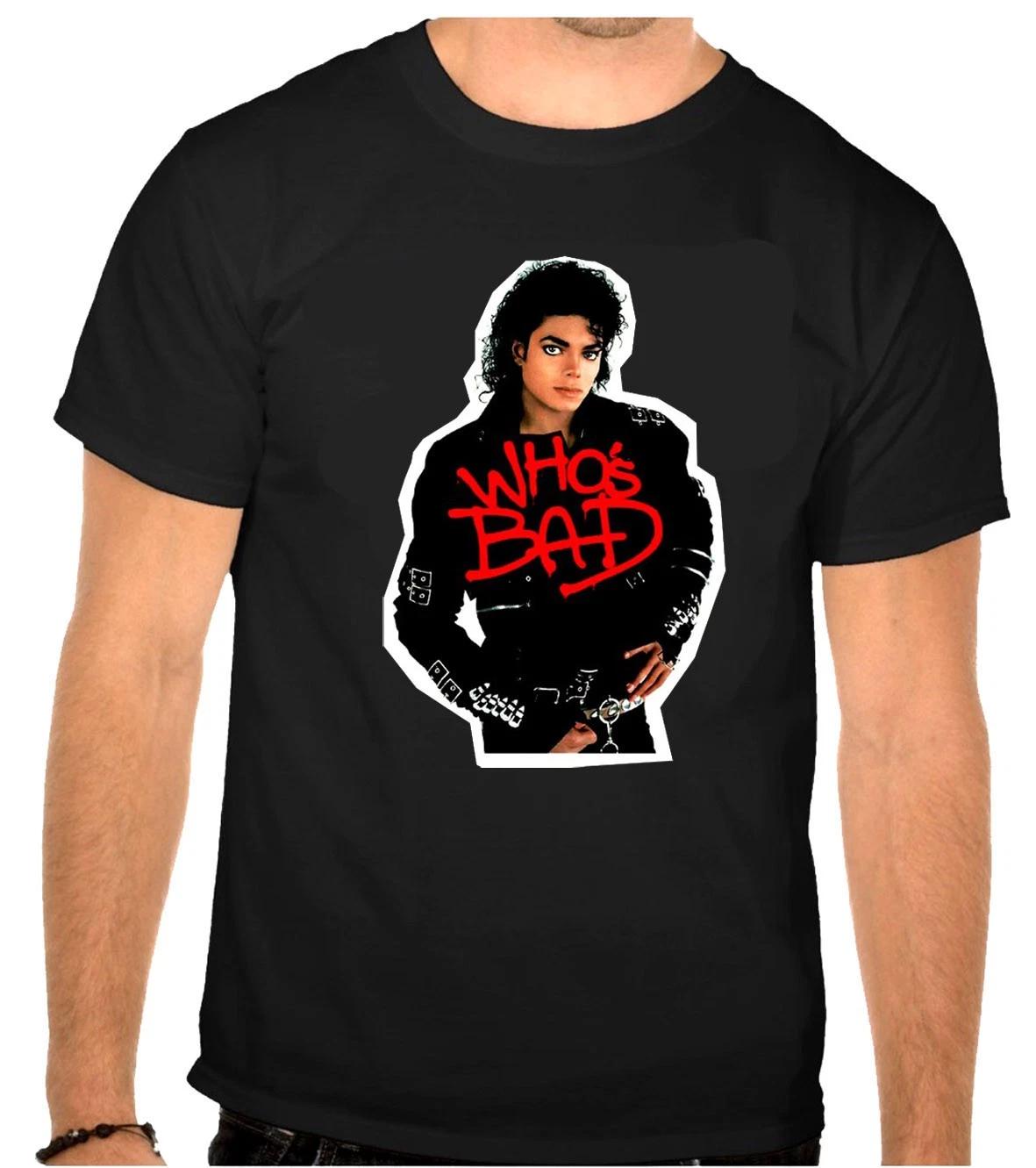 

Майкл Джексон Поп-рок Музыка Логотип Черный 100% Хлопок Футболка Мужские Футболки Топ -1373 -Дети- XL