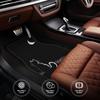 Asamike Light Car Floor Set of Black Cat Car Floor Mats for 2 Front and 2 Fully Easy Suitable for All Seasons Mats, 4, Pattern, Light/Standard Cars,