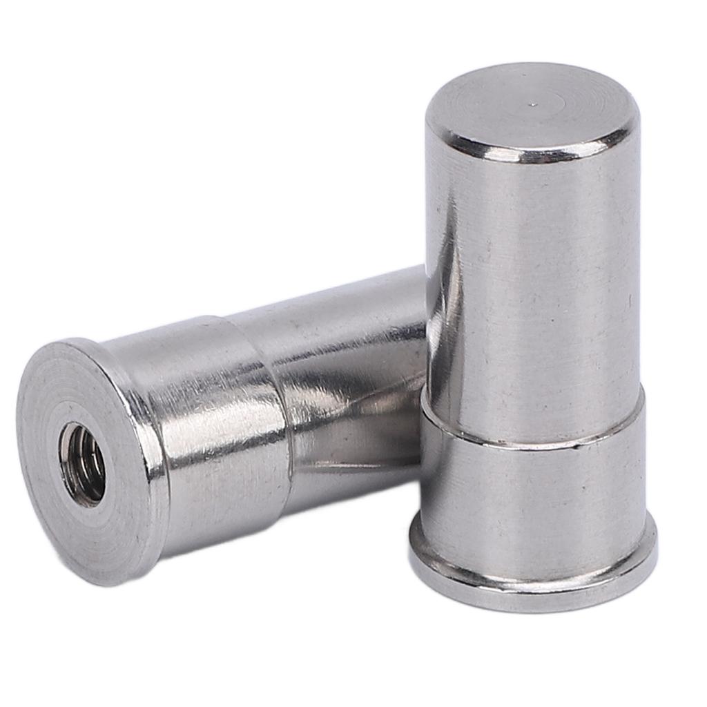 2 Pcs Steering Column Pivot Pins Oversized 304 Stainless Steel Improve Driving Safety Handling for Cars Trucks