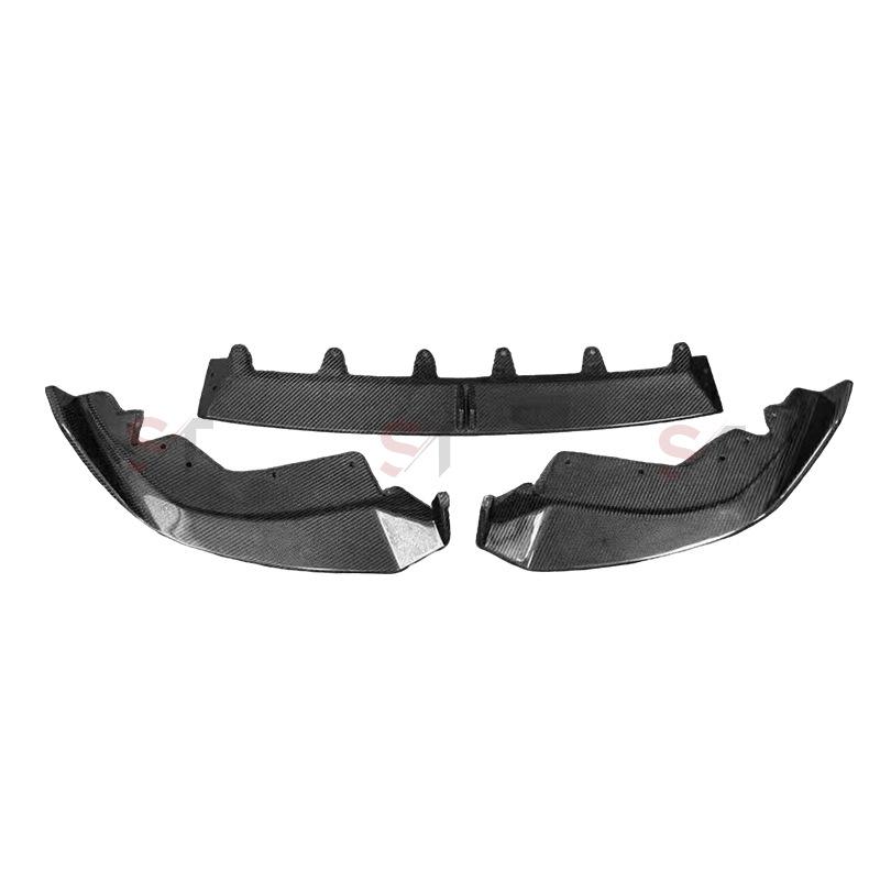 BMW 3 Series G20/G28 Carbon Fiber Front Lip Spoiler & Bumper Diffuser - AD Style