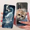 For Huawei Nova 15 Pro Case Nova15 Capa Soft Silicone Cute Cats Cartoons Painted Cover for Huawei Nova 15 Pro Ultra Couqe