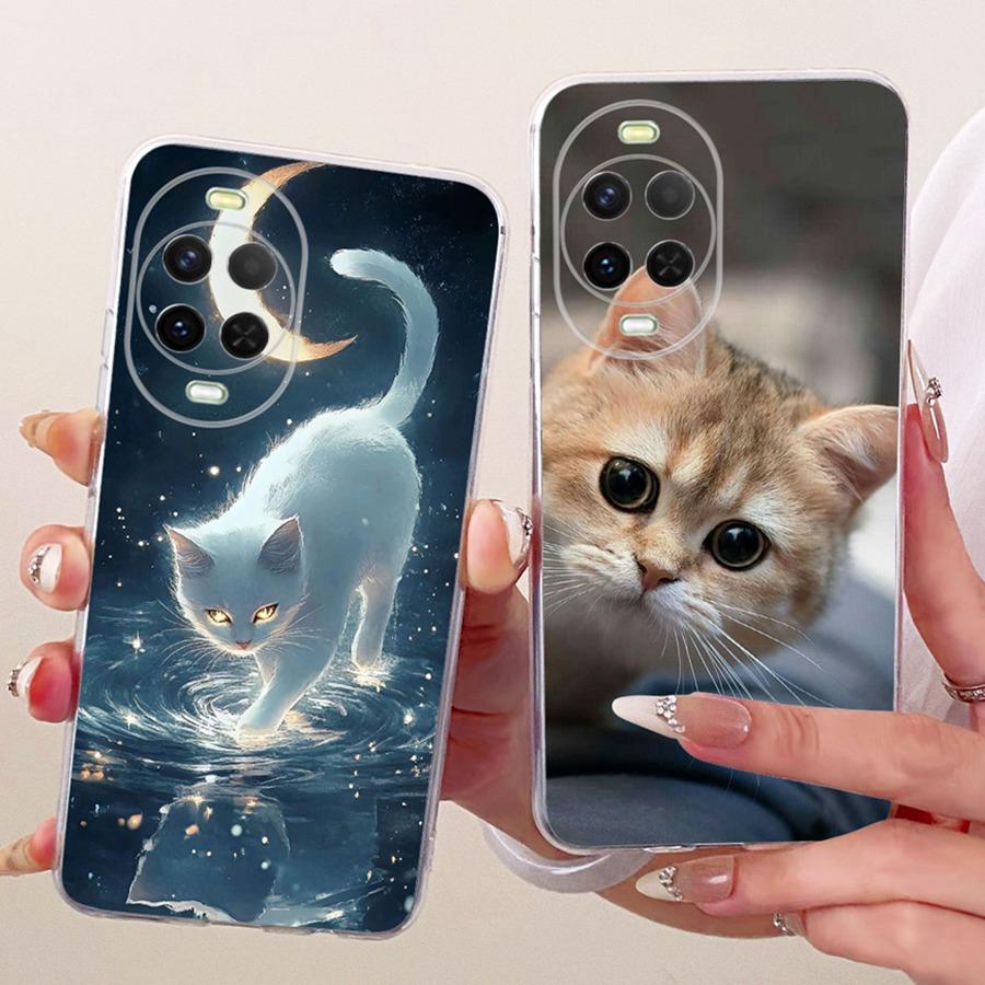 For Huawei Nova 15 Pro Case Nova15 Capa Soft Silicone Cute Cats Cartoons Painted Cover for Huawei Nova 15 Pro Ultra Couqe