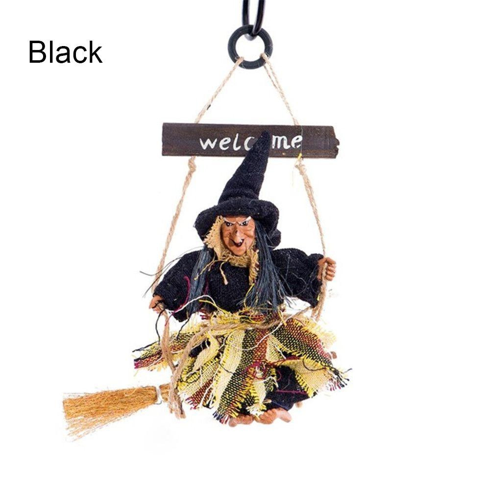 Spooky Props Haunted House Props Witch Dolls Home Door Bar Club Decor Halloween Hanging Ghost