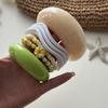 Fashion Summer Wide Geometric Resin White Beige Bangles Irregular Chunky Bracelets Bangle Jewelry Gift for Women Girls