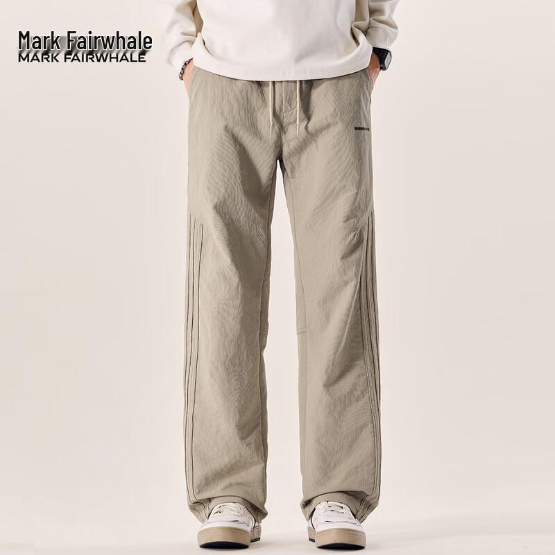 Mark Fairwhale Men's Casual Straight-Leg Pants