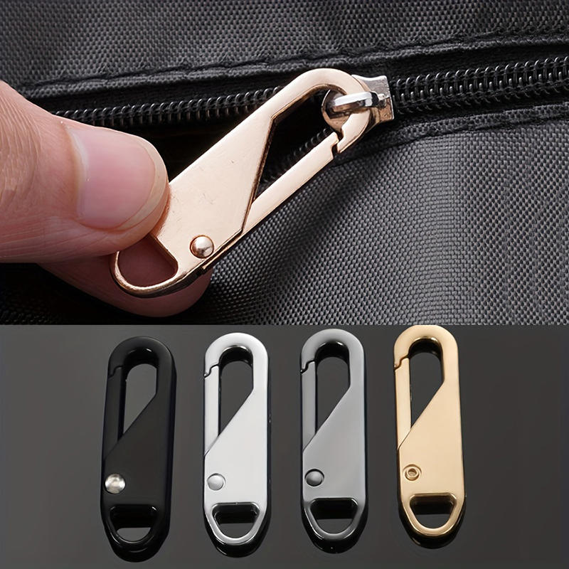 10 Pcs Zipper Universal Instant Fix Zipper Repair Kit Replacement Zip Slider Puller Rescue New Design For DIY Tool
