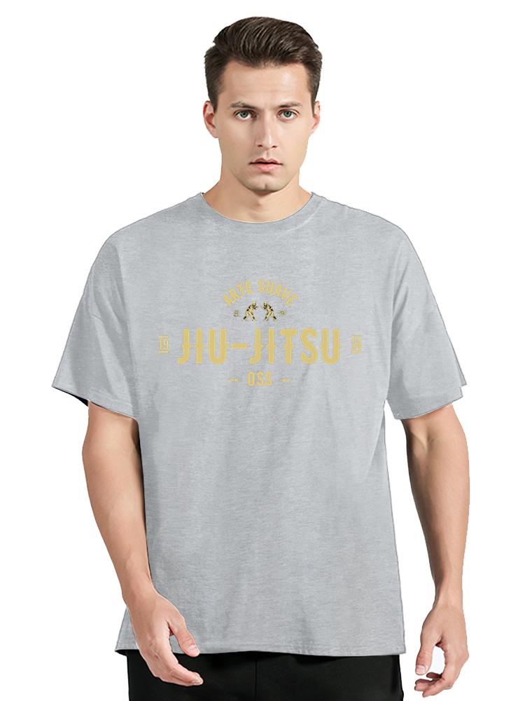 Brazilian Jiu Jitsu Arte Suave Oss T-Shirt Bjj Streetwear Vintage T Shirt Unisex Tops Oversized Tees Fitness Graphic Clothes