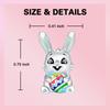 925 Silver The Easter Egg Pendant Can Be Opened Rabbit Charms Bead Fit Original Pan Bracelets Women DIY Fine Jewelry Party Gift
