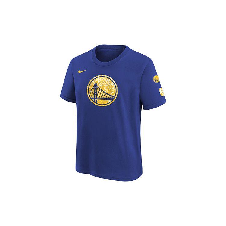 

Nike X NBA Collaboration Golden State Warriors Simple Casual Breathable Comfortable Short Sleeve T-Shirt Kids Tops Dodger-Blue 3Z2B7NBBM-WAR XL