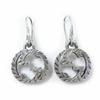 Great Pierce Interlocking G Arabesque Silver SV925 Women Used