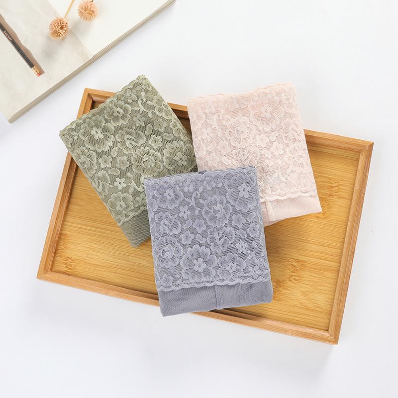 Damen High-Waist Spitzen-Slips: Bauchkontrolle, Hüftlift, Atmungsaktives Mesh, Nahtlos, Hochwertige Unterwäsche