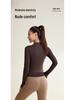 Juyi Hall Colorblock Slim Fit Yoga Jacket with Thumb Holes - Autumn/Winter Fitness Top